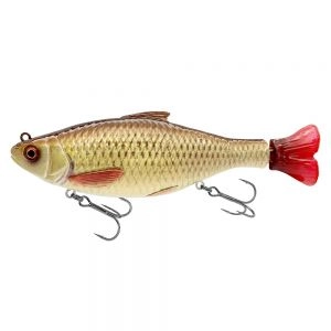 Nástraha 3D Hard Pulsetail Roach 13,5cm 40g Rudd